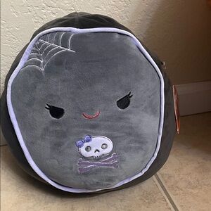 Squishmallows Gray and Black Stuffed Animal